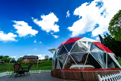 中国高速第一自驾营地 G50重庆高速冷水服务区中秋赏月好去处